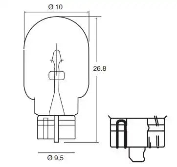 HELLA 178560821 BULB D2R P32D-3 4300 K 85V 35W