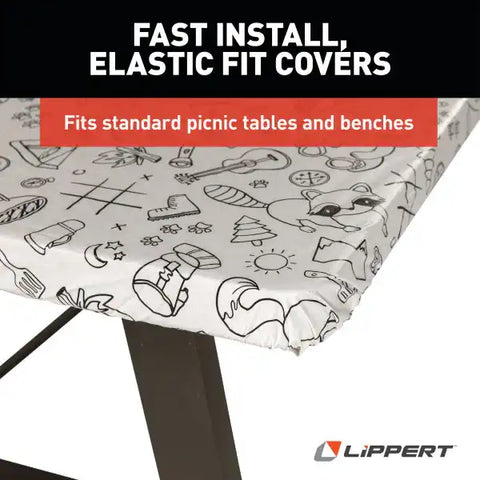 LIPPERT COMP 2023051696 LIPPERT ELASTIC VINYL TABLECLOTH WI