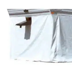 Adco 3502 Fifth Wheel Skirt 266 Inch Length x 64 Inch Height Polar White Laminated