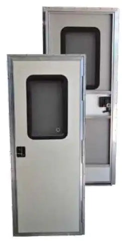AP Products 015-217718 Entry Door Square Door 26 Inch Width x 78 Inch Height; Right Side Hinges