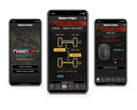 SUPERCHIPS 3581-JT FLASHCAL+ FOR 2020-2021 JEEP GLADIA