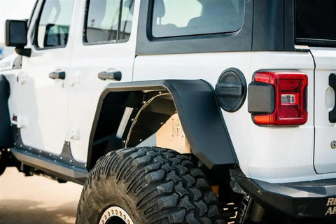ROAD ARMOR 518AFRWB STEALTH FENDER FLARE BODY ARMOR; RE