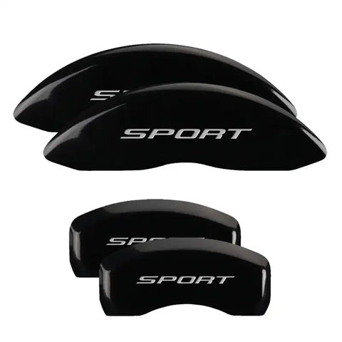 SET OF 4 CALIPER COVERS  ENGRAVED F