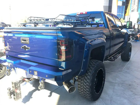 RECON ACCESS 264238BK LED TAIL LIGHTS - CHEVY SILVERADO 1