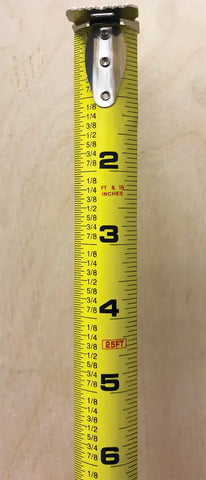 25' CLEAR TAPE MEASURE