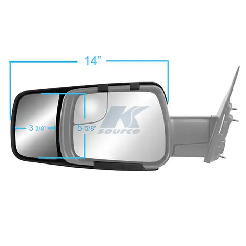 CF TOW MIRROR RAM 1500 19 & UP