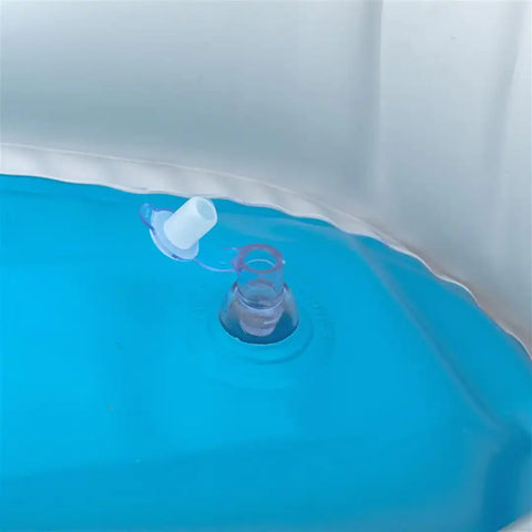 Airhead AHTC-854 Towable Tube 1 To 4 Riders Gray/ Blue Nylon