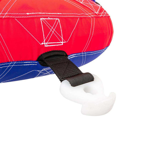 Airhead AHSG-1001 Towable Tube Slider Rectangle Shape 1 Rider Blue/ Red Nylon