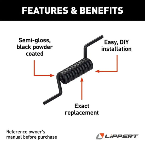 DOOR SPRING-11 COIL LD