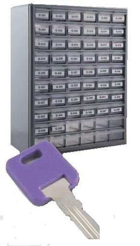 AP Products 013-690 Key Storage Case Global Cabinet With Drawers 15 Inch Width x 1