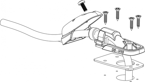 SCANSTRUT DS-H10 DS-H10 HORIZONTAL CABLE SEAL - GREY