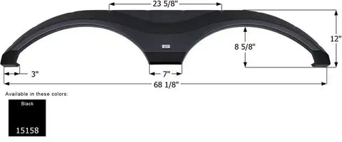 ICON 15158 FENDER SKIRT TANDEM GRAND DESIGN