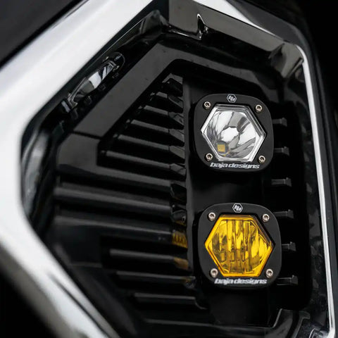 Baja Design 448085 Driving/ Fog Light S1 LED Bulb 2.1 Inch Square 20 Watt Bulbs A