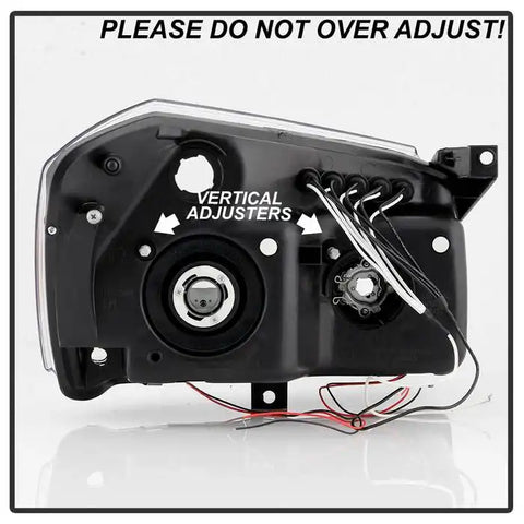 Spyder Automotive 5009876 Headlight Assembly Signature Series Projector Beam With L