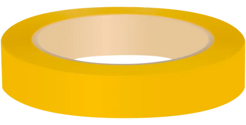 SHURTAPE 105691 FLS 325 YEL-18MM X 36YD-9 RLS