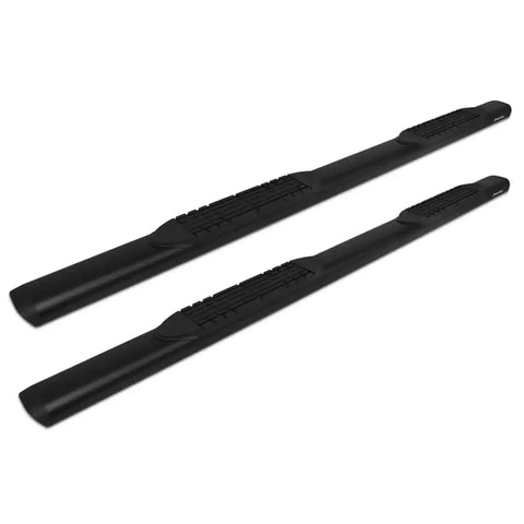 Raptor 2068-BLK - 5 in. Slide Track Oval Running Boards