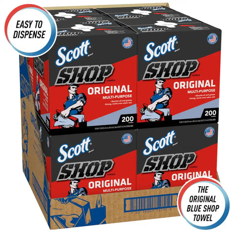 SCOTT SHOP TOWEL BOX