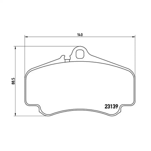 DISC BRAKE PAD SET
