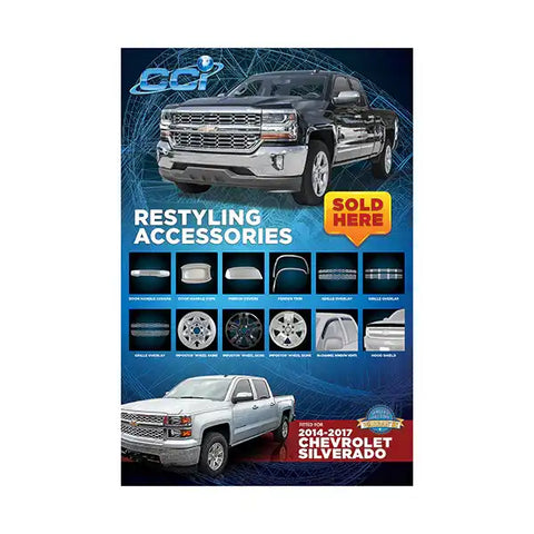 COAST2COAST CCICHEVY VEHICLE CHEVROLET SILVERADO; 24X36