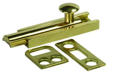 3' SURFACE BOLT  BRASS