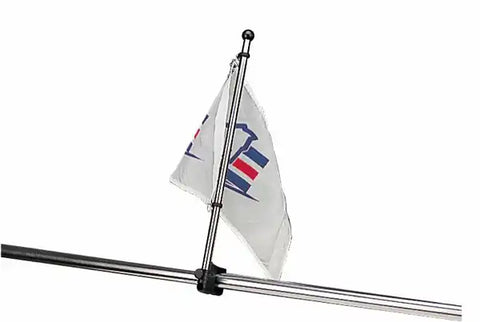 SEA DOG 327122-1 SS RAIL MOUNT FLAGPOLE - 17'