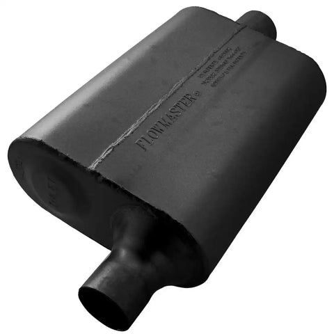 Flowmaster 942041 Exhaust Muffler 40 Series  Delta Flow  9-3/4 Inch Width X 4 Inc