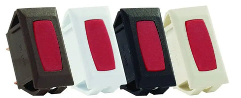 12V IND LT FOR SW  RED/BK