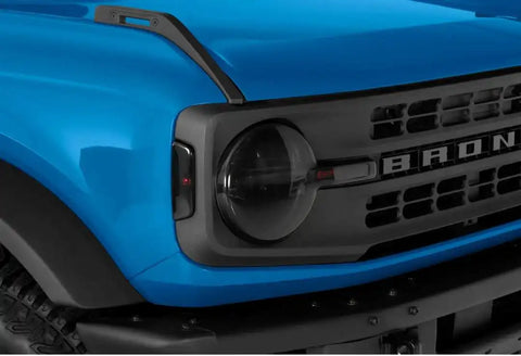 GT STYLING GT2260S HEADLIGHT COVER KIT 4 PIECE SMOKE
