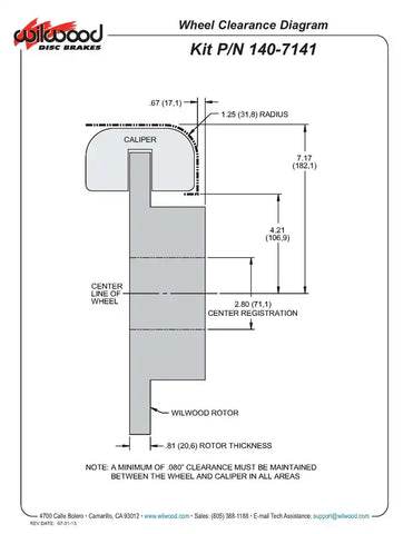 FDL P/S P-B DRILLED-RED