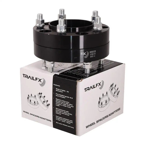 TRAILFX W559003B HUB CENT WHL SPCR BLK 5X150