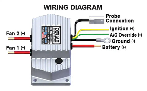 DERALE 16788 FAN CONTROL