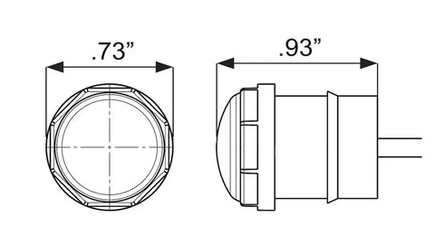 LED NONDIRCTNLGLO;UNILT;GRMT;RED;PO