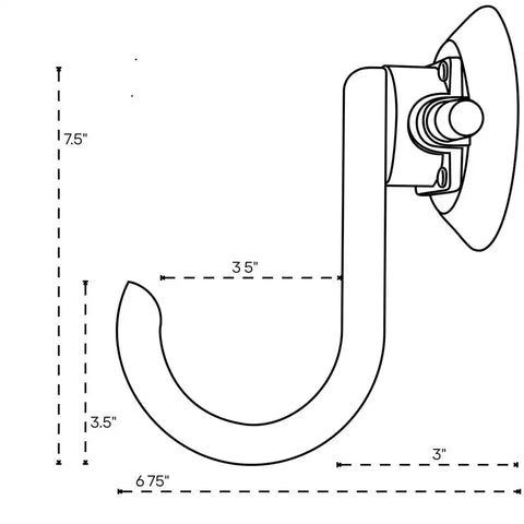 SEASUCKER MB5719 UTILITY HOOK