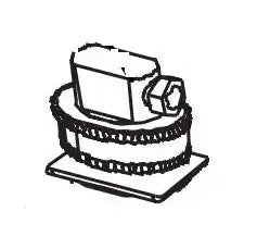 NORCOLD 61679622 GARDEN HOSE ADAPT.ICE MKR