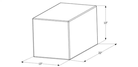 ICON 12459 WT2459 22X13X13 15 GAL.