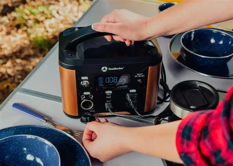 PORTABLE PWR STN 200 W/AC & DC ADAP