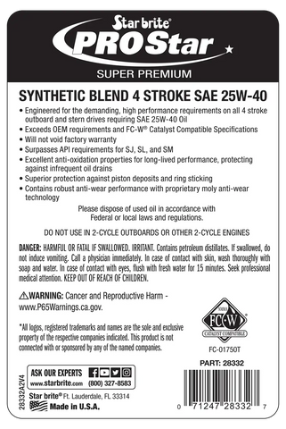 PRO STAR SUPER PREMIUM SYNTHETIC BL