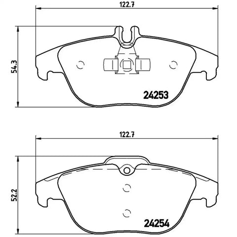 DISC BRAKE PAD SET