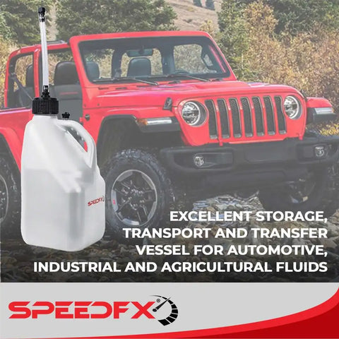 SPEEDFX WHITE UTILITY 5 GAL JUG