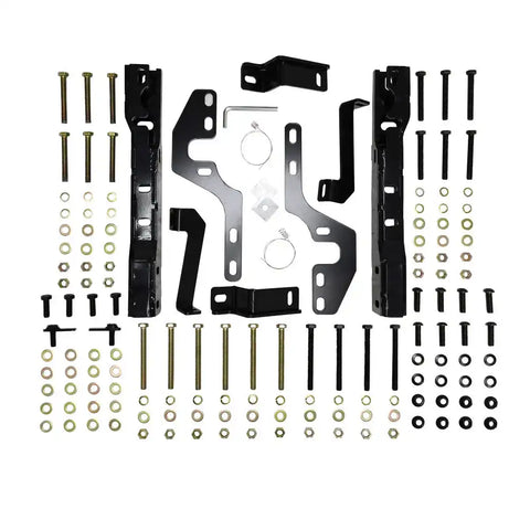 Westin 57-94025A - HDX Winch Mount Grille Guard Kit Component Black For PN[57-94025]