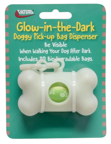GLOW-N-DARK DOG BAG DISPENSER KIT