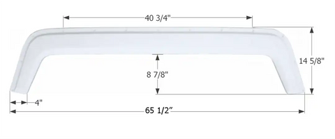 ICON 01539 FLEETWOOD FENDER FS740PW