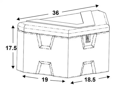 POLY TRAILER TONGUE BOX B