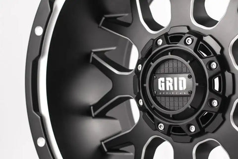 GRID WHEELS GD0220090052F0087 GD2 20X9 5X127/139 +00 MT/BLK MILLD