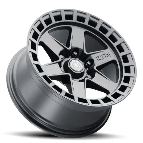 ICON 3417856350SB 17 X 8.5 INCH SIZE; SATIN BLACK; 6