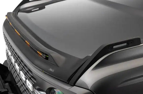 Auto Ventshade (AVS) 953183 - Aeroskin LightShield Pro Hood Protector Black