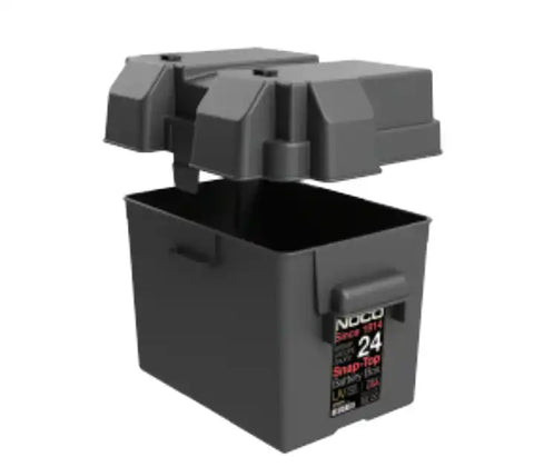 GROUP 24 BATTERY BOX BLAC