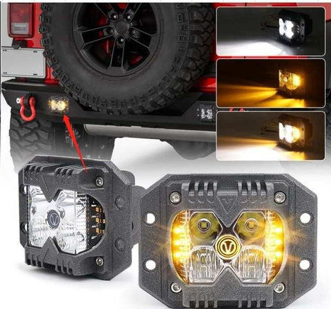 RACESPORT LT RS02FMC NEW - 40-WATT LED AUXILIARY FLUSH M