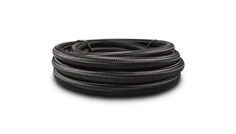 VIBRANT 11996 50FT ROLL OF BLACK NYLON BRAIDED FL