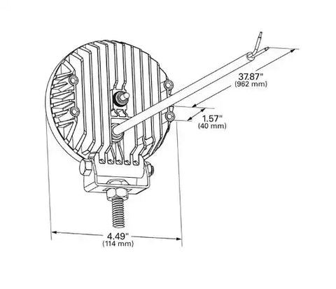 FORWARD LIGHTING  BRITE ZONE   ROUN